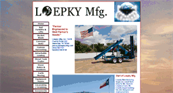 Desktop Screenshot of loepkymfg.com